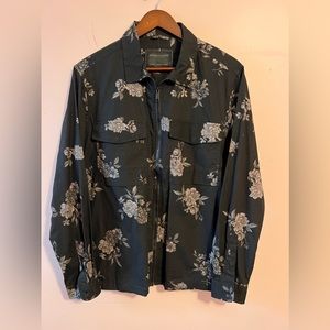 Denim & Flower Shacket